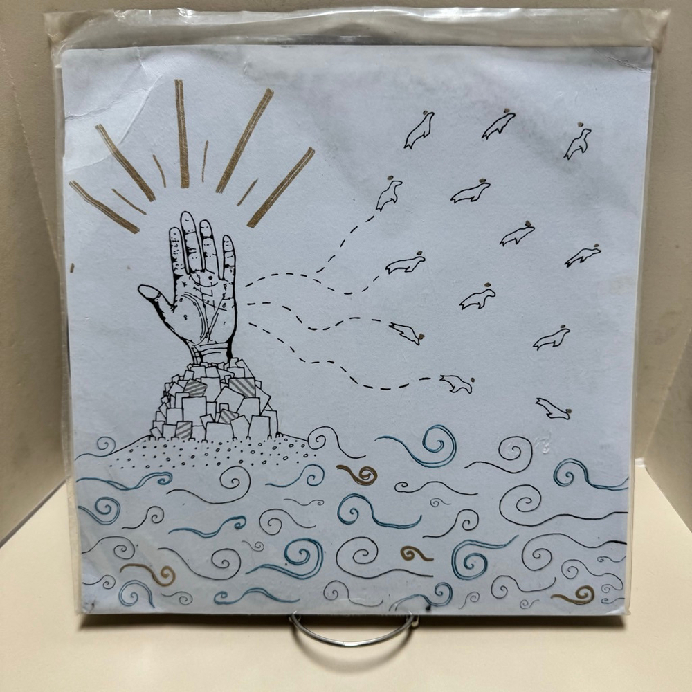 2015 Bad Friend Records Vinyl 33 LP Lobo Marino “ We Hear The Ocean” Limited Ed